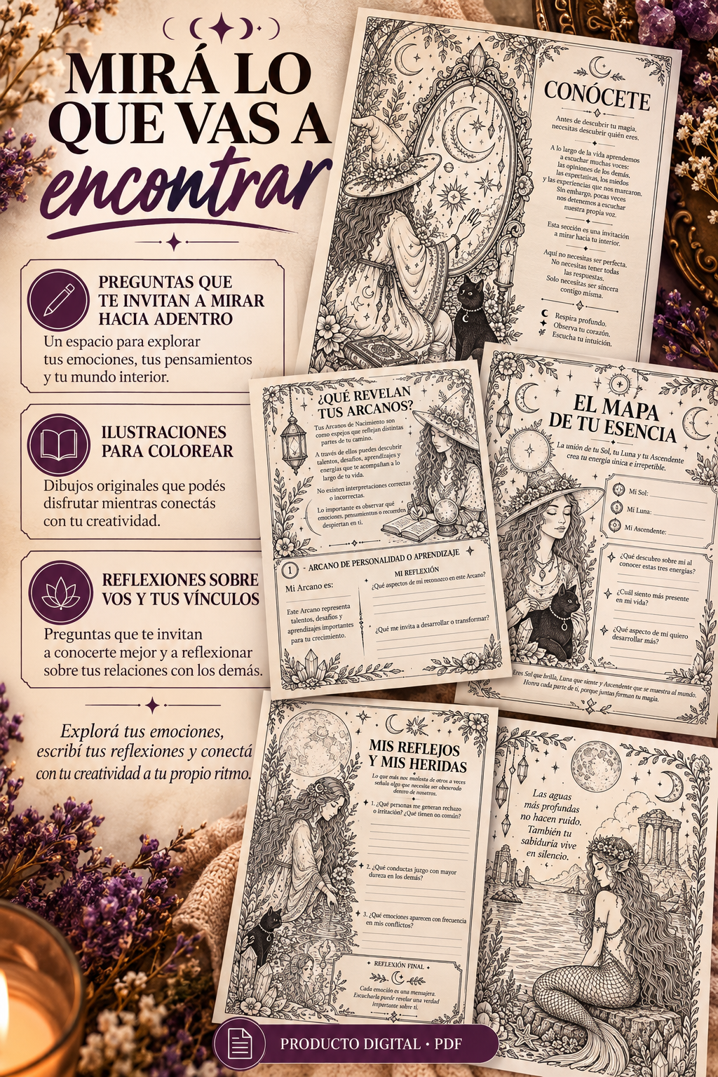 Brujita Intuitiva – Tomo 1: Conócete | Libro Digital PDF