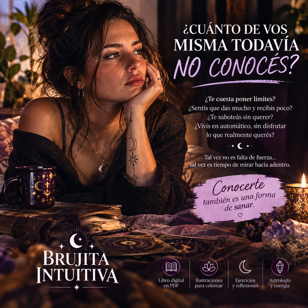Brujita Intuitiva – Tomo 1: Conócete | Libro Digital PDF